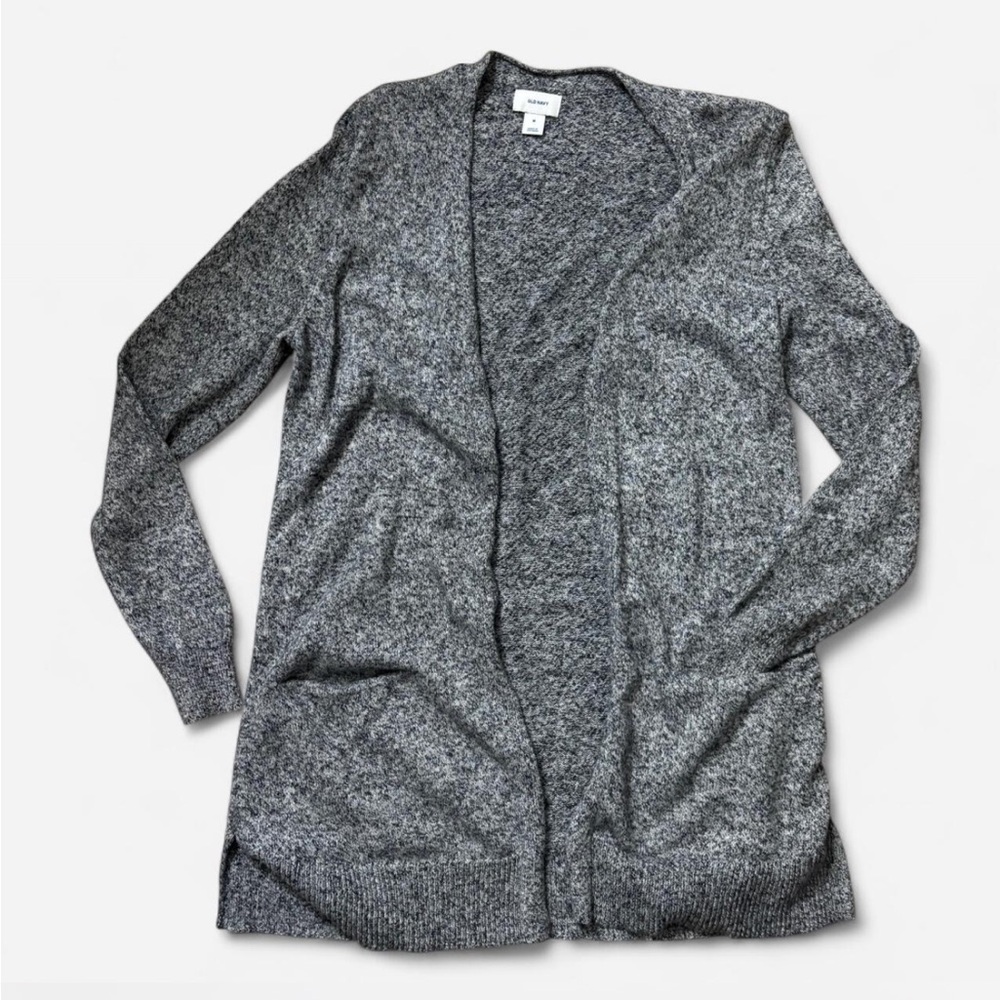 Old Navy Heather Gray/Blue  Women's Long Cardigan